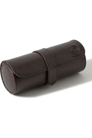 Wolf WM Full-Grain Leather Watch Roll