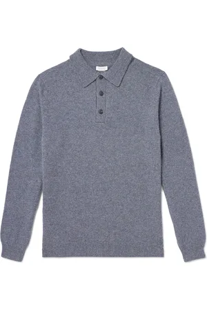 Sunspel Wool Polo Shirt