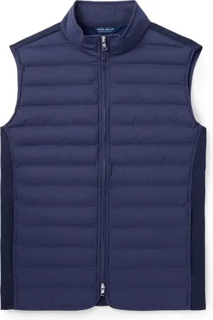 Peter Millar Winsome Hybrid Padded Quilted Stretch-Nylon and Jersey Gilet
