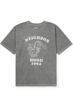 NEIGHBORHOOD Logo-Print Cotton-Jersey T-Shirt