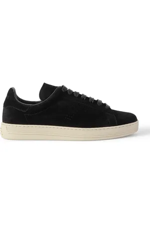 Tom Ford Warwick Perforated Suede Sneakers