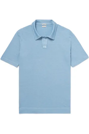 MASSIMO ALBA Aruba Linen and Cotton-Blend Polo Shirt
