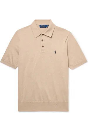 Ralph Lauren Logo-Embroidered Cotton Polo Shirt