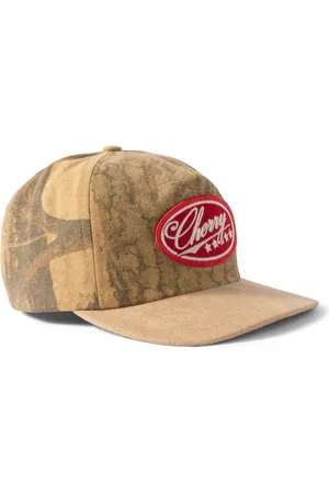 CHERRY LOS ANGELES Five Star Logo-Appliquéd Printed Cotton-Canvas Baseball Cap
