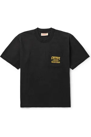 CHERRY LOS ANGELES Logo-Print Cotton-Jersey T-Shirt