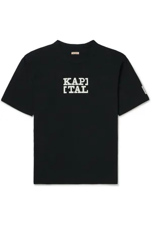 KAPITAL Rookie Logo-Print Cotton-Jersey T-Shirt