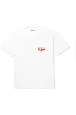CHERRY LOS ANGELES Logo-Print Cotton-Jersey T-Shirt