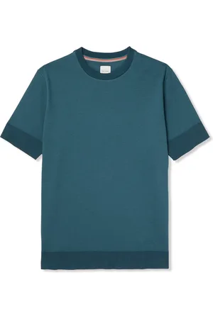 Paul Smith Logo-Embroidered Lyocell-Blend T-Shirt