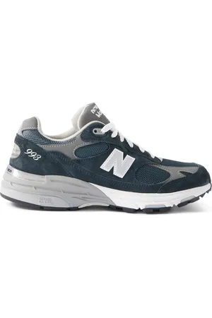 New Balance 993 Suede, Mesh and Leather Sneakers