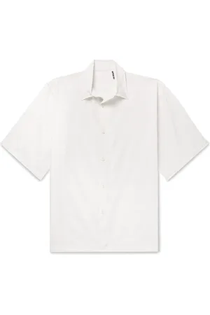 Kaptain Sunshine Cotton and Silk-Blend Twill Shirt