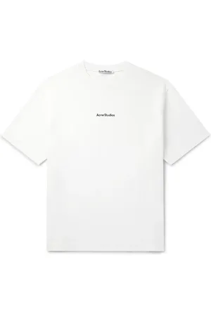 Acne Studios Exford U Logo-Print Organic Cotton-Jersey T-Shirt