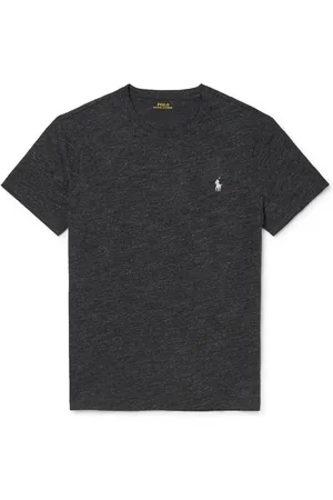 Ralph Lauren Slim-Fit Mélange Cotton-Jersey T-Shirt
