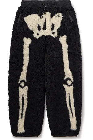 KAPITAL Fleece-Jacquard Sweatpants