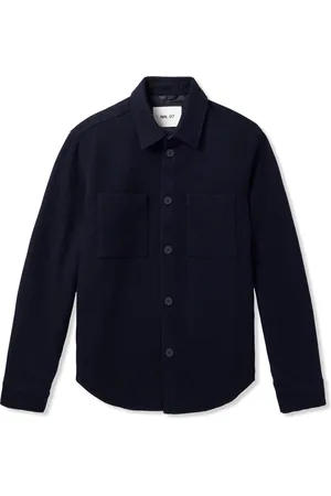 NN.07 Carter Brushed-Wool Overshirt
