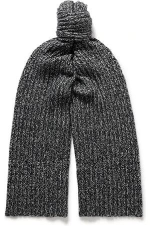 Loro Piana Alagna Ribbed Cashmere-Blend Scarf