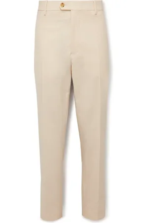 Umit Benan B+ UMIT BENAN B, Straight-Leg Cotton-Blend Trousers