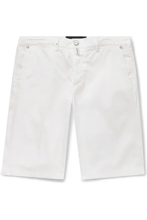 Kiton Slim-Fit Stretch-Cotton Shorts