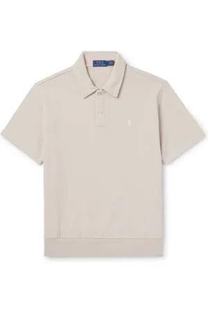Ralph Lauren Logo-Embroidered Cotton-Jersey Polo Shirt