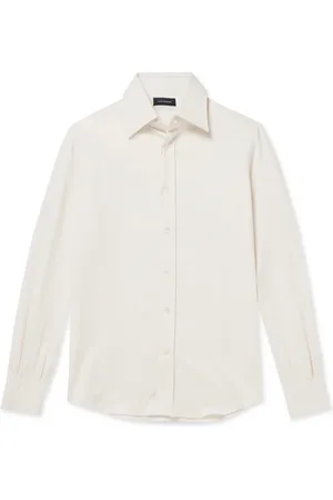 Thom Sweeney Cotton-Flannel Shirt