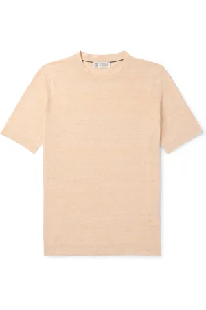 Brunello Cucinelli Linen and Cotton-Blend T-Shirt