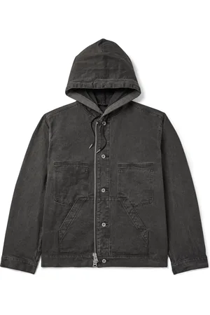 SACAI Hooded Denim Jacket