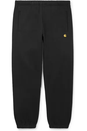 Carhartt Chase Tapered Logo-Embroidered Cotton-Blend Jersey Sweatpants