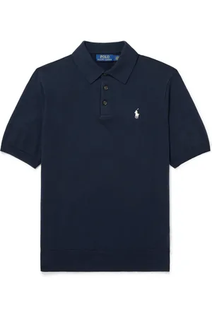 Ralph Lauren Logo-Embroidered Cotton Polo Shirt
