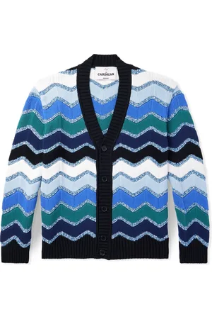 Missoni Striped Cotton-Blend Cardigan