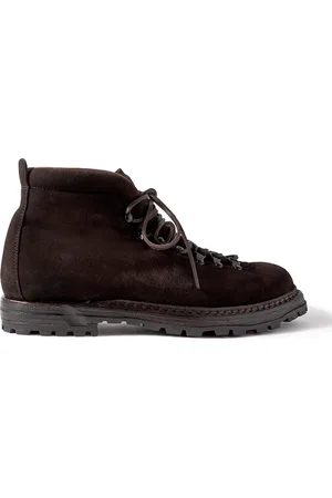 Officine creative Artik 001 Suede Lace-Up Boots