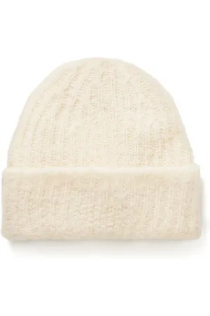 Guest In Residence Cloud Ribbed Merino Wool-Blend Beanie