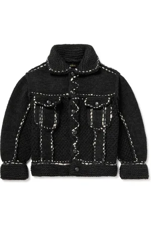 KAPITAL Embroidered Wool Jacket