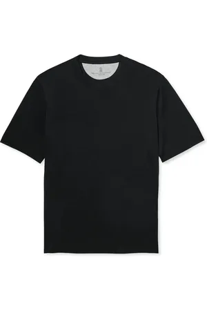 Brunello Cucinelli Silk and Cotton-Blend Jersey T-Shirt