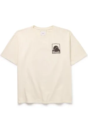 Rhude Moonlight Badge Logo-Print Cotton-Jersey T-Shirt