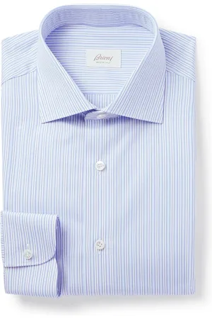 BRIONI Striped Cotton Shirt