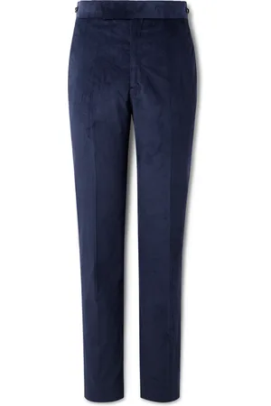 GABRIELA HEARST Sebastian Straight-Leg Cotton-Corduroy Suit Trousers