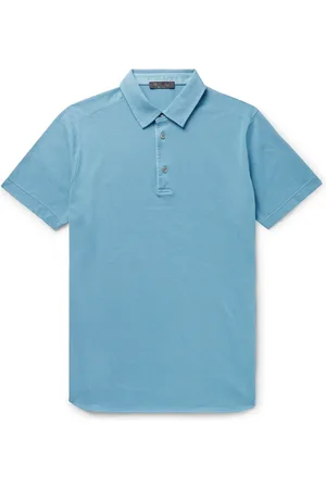 Loro Piana Cotton-Piqué Polo Shirt