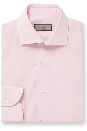 CANALI Essentials Textured-Cotton Shirt