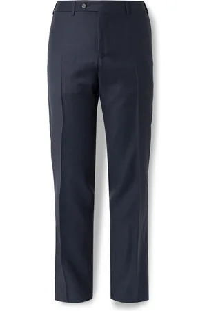 CANALI Slim-Fit Tapered Super 130s Wool Suit Trousers