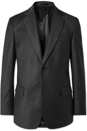 Mr P. Regular-Fit Wool-Flannel Suit Jacket