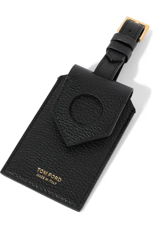 Tom Ford Full-Grain Leather Luggage Tag