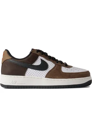 Nike Air Force 1 Low Escape Retro Perforated Leather Sneakers