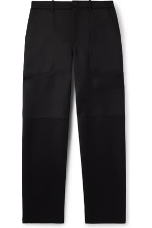 Loewe Straight-Leg Panelled Wool-Twill Cargo Trousers