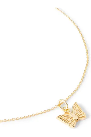Pins & Needles -Plated Pendant Necklace