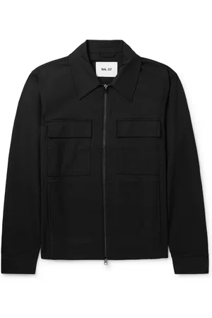 NN.07 Alban 1089 Cotton-Blend Overshirt