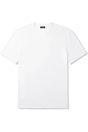 Ermenegildo Zegna Slim-Fit Logo-Embroidered Cotton-Jersey T-Shirt