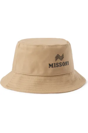 Missoni Logo-Appliquéd Cotton-Twill Bucket Hat