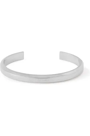Tom Ford Logo-Engraved Burnished -Tone Cuff
