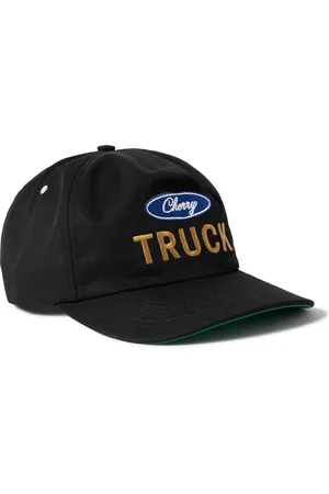 CHERRY LOS ANGELES Truck Appliquéd Logo-Embroidered Cotton-Canvas Baseball Cap
