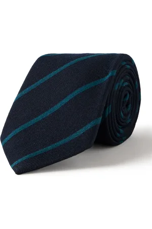 Paul Smith 8cm Striped Wool and Silk-Blend Twill Tie