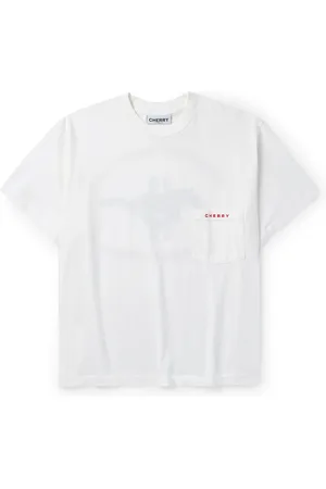 CHERRY LOS ANGELES Horse Power Logo-Print Cotton-Jersey T-Shirt